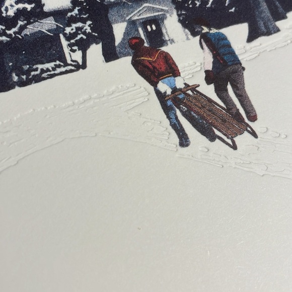 Sebastián Graphics “Moonlighting” magnificent textured print - Picture 7 of 7